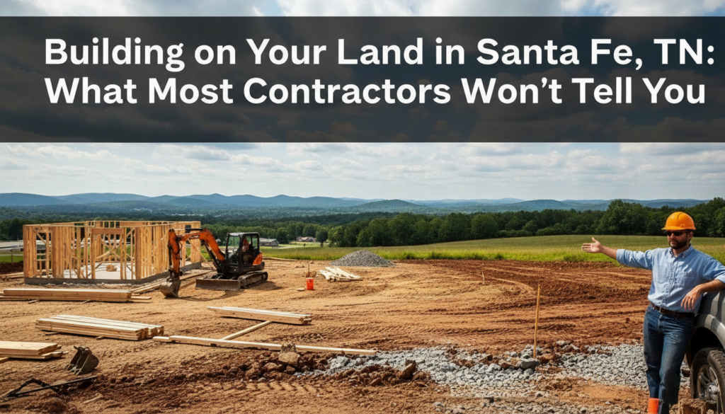 Build on Your Land in Santa Fe TN