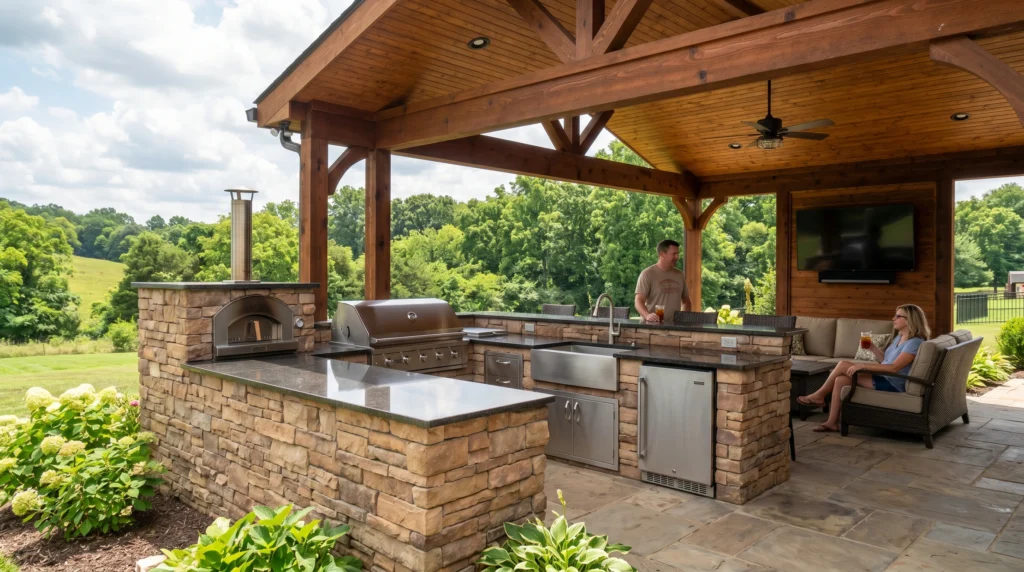 outdoor kitchen contractor Columbia TN