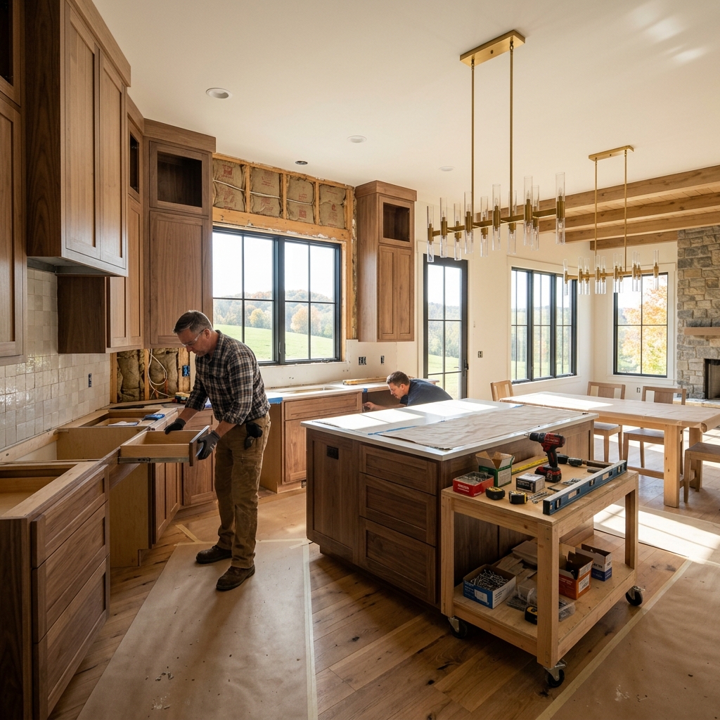 kitchen renovation