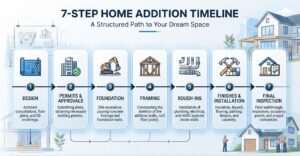 Home Addition steps