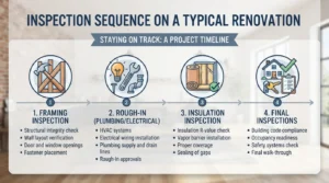 Renovation inspection sequence